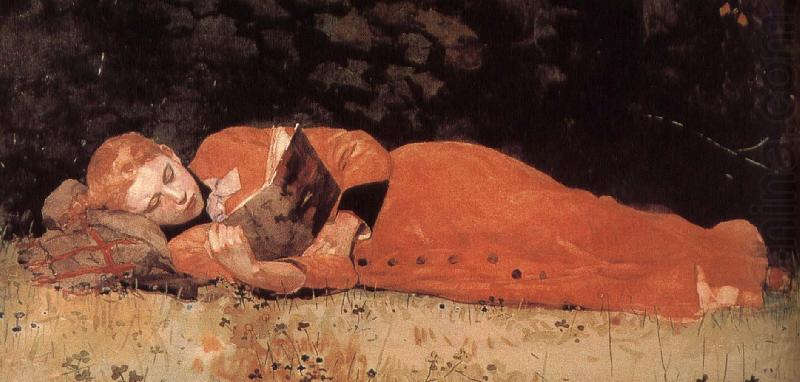 The new novel readers, Winslow Homer